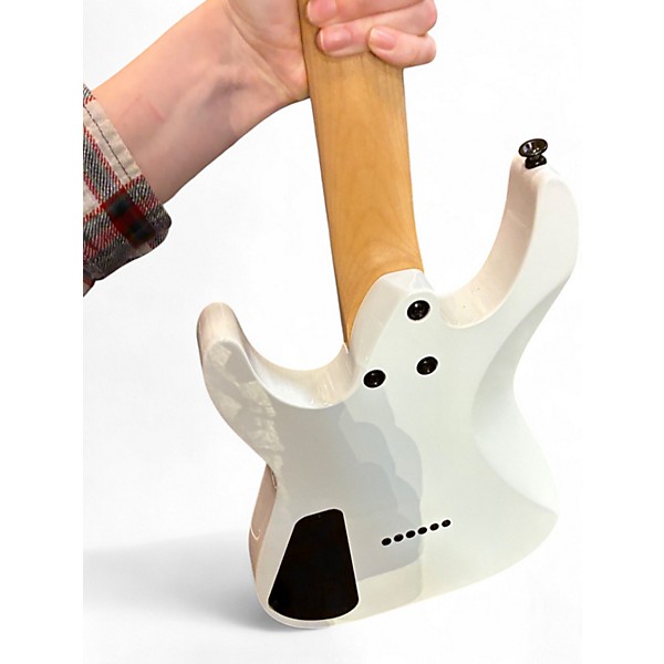 Used Jackson DINKY MINION White Solid Body Electric Guitar