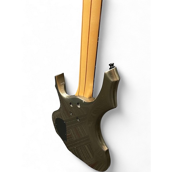 Used ESP LTD F-204 Olive Metallic Electric Bass Guitar