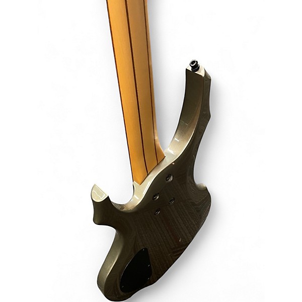 Used ESP LTD F-204 Olive Metallic Electric Bass Guitar