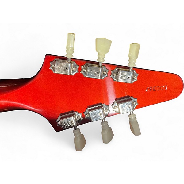 Used Gibson custom shop 67 reissue flying v Candy Apple Red Solid Body Electric Guitar
