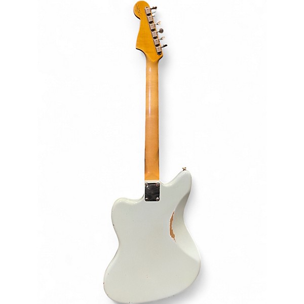 Used Fender custom shop 64 jazzmaster relic Daphne Blue Solid Body Electric Guitar