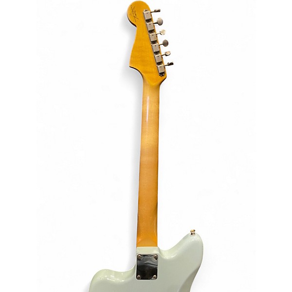 Used Fender custom shop 64 jazzmaster relic Daphne Blue Solid Body Electric Guitar