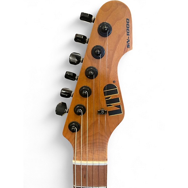 Used ESP LTD SN1000 Purple Sandblast Solid Body Electric Guitar