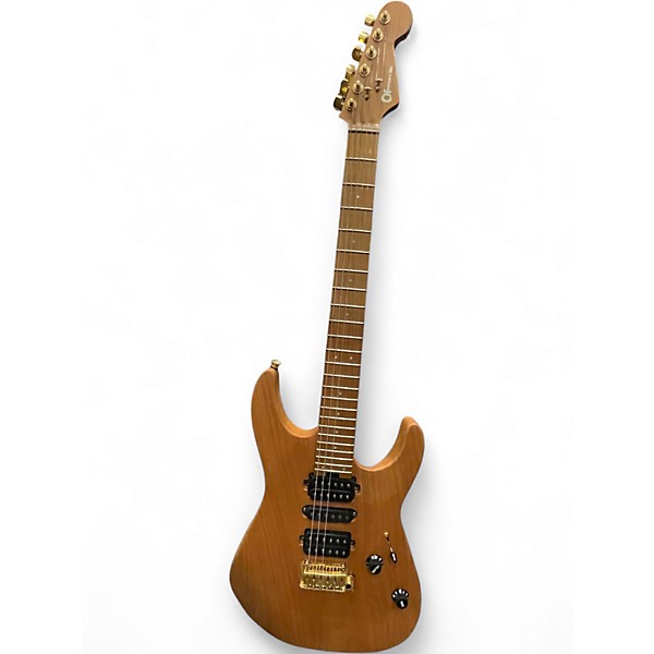 Used Charvel DK24 Natural MAH Solid Body Electric Guitar