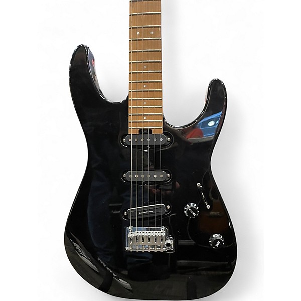 Used Charvel DK22 Black Solid Body Electric Guitar