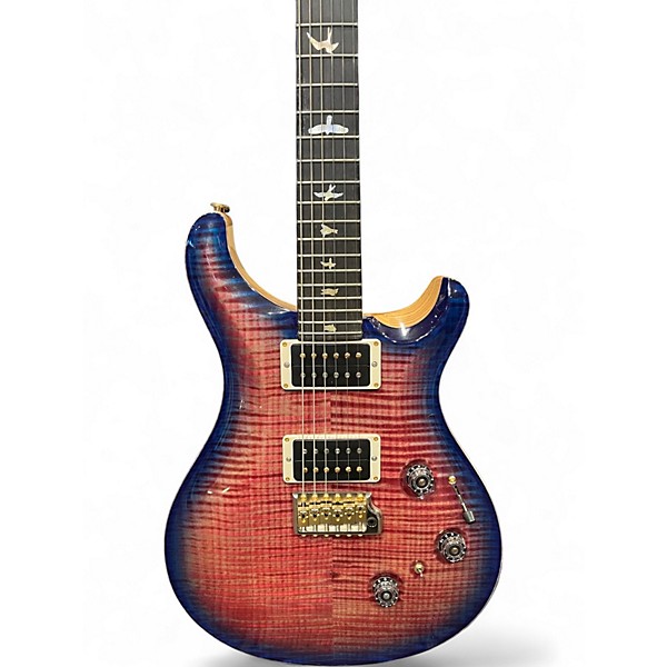 Used PRS Wood Library Custom 24 violet blue  Solid Body Electric Guitar