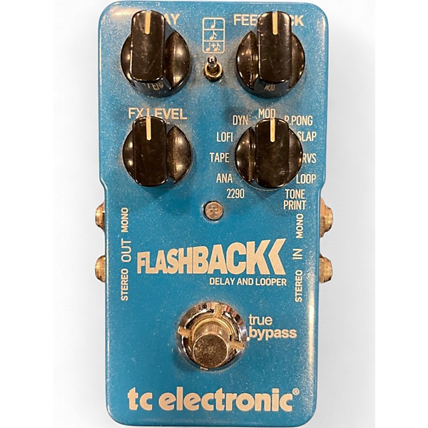 Used TC Electronic Flashback Delay And Looper Effect Pedal
