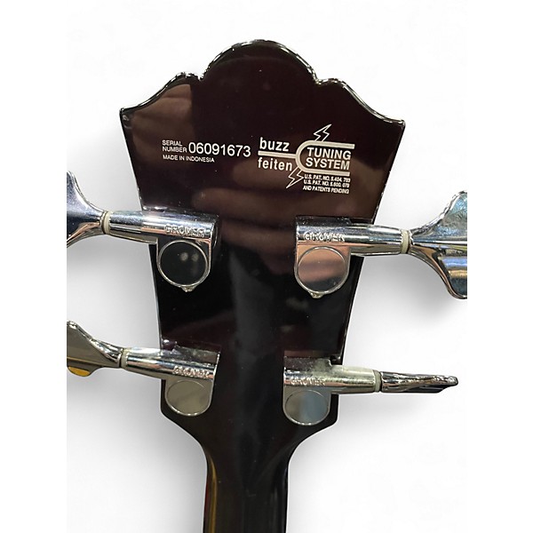 Used Washburn WB-66 Gold Electric Bass Guitar