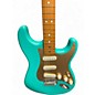 Used Squier 40TH Anniversary Stratocaster Green Solid Body Electric Guitar