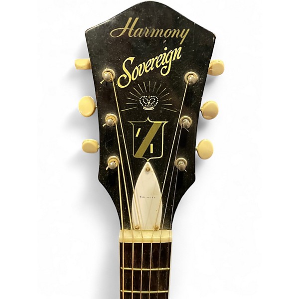 Vintage 1960s Harmony H1203 Antique Natural Acoustic Guitar