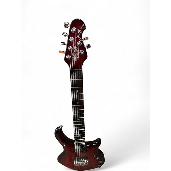 Used Ernie Ball Music Man Majesty Red Solid Body Electric Guitar