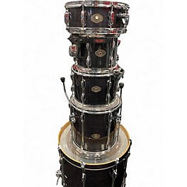 Used TAMA 5 Piece Rockstar dark wood Drum Kit