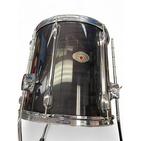 Used TAMA 5 Piece Rockstar dark wood Drum Kit