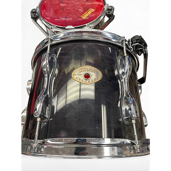 Used TAMA 5 Piece Rockstar dark wood Drum Kit