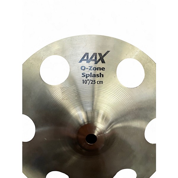 Used SABIAN 10in AAX Ozone Splash Cymbal