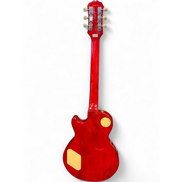 Used 2005 Epiphone Les Paul Standard 2 Color Sunburst Solid Body Electric Guitar