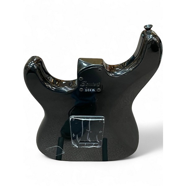 Used Squier Contemporary Stratocaster Black Solid Body Electric Guitar