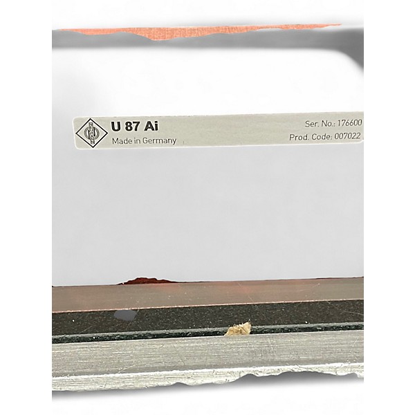 Vintage 1980s Neumann U87AI Condenser Microphone