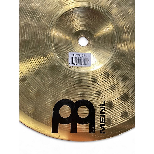 Used MEINL 10in HCS Splash Cymbal