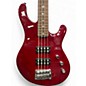 Used PRS SE Kingfisher Scarlett Red Electric Bass Guitar