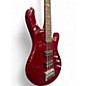 Used PRS SE Kingfisher Scarlett Red Electric Bass Guitar