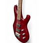 Used PRS SE Kingfisher Scarlett Red Electric Bass Guitar