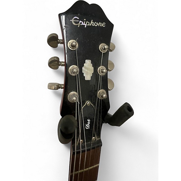 Used Epiphone Dot cherry Hollow Body Electric Guitar