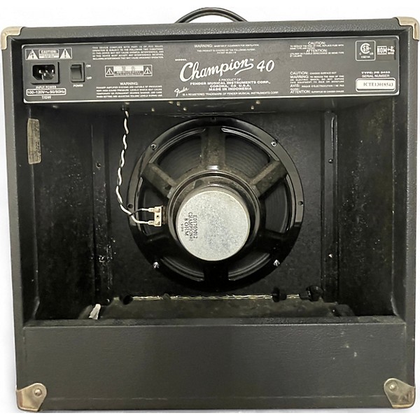 Used Fender Champion 40 Guitar Combo Amp