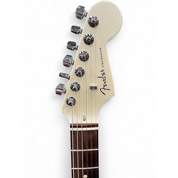 Used Fender AMERICAN SHOWCASE Olympic White Solid Body Electric Guitar