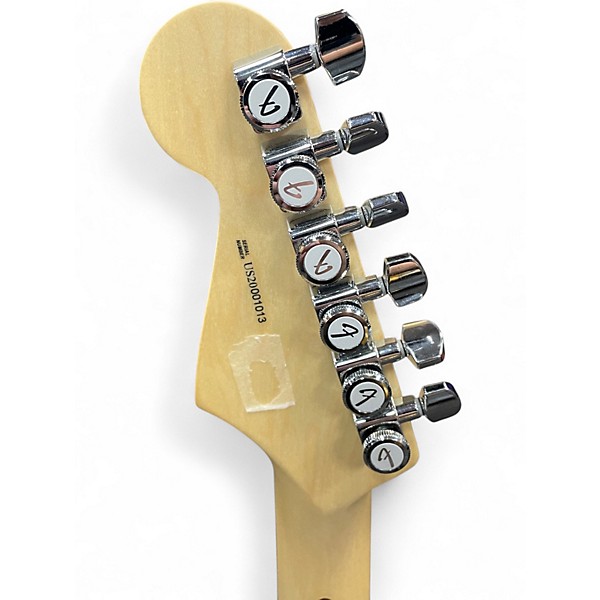 Used Fender AMERICAN SHOWCASE Olympic White Solid Body Electric Guitar