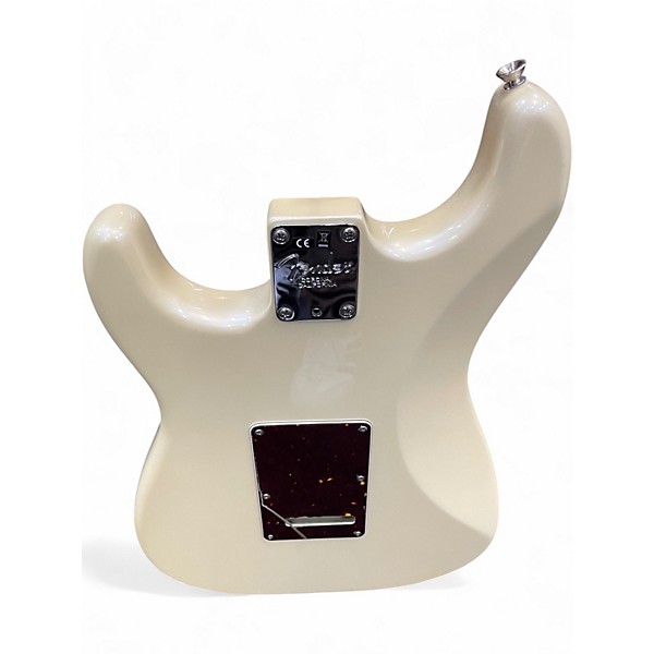 Used Fender AMERICAN SHOWCASE Olympic White Solid Body Electric Guitar