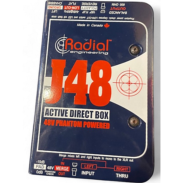 Used Radial Engineering J48 Direct Box