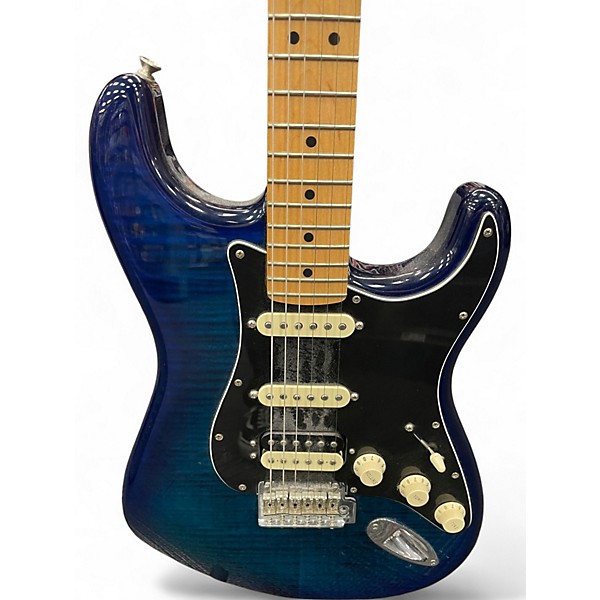 Used Fender Player II Stratocaster Blue Burst Solid Body Electric Guitar
