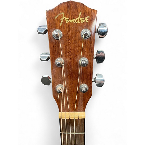 Used Fender CD60CE Mahogany Natural Acoustic Electric Guitar