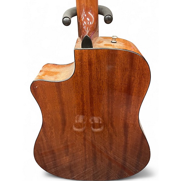 Used Fender CD60CE Mahogany Natural Acoustic Electric Guitar