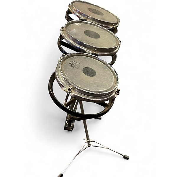 Used Remo 6X10 Rototom Silver Roto Toms