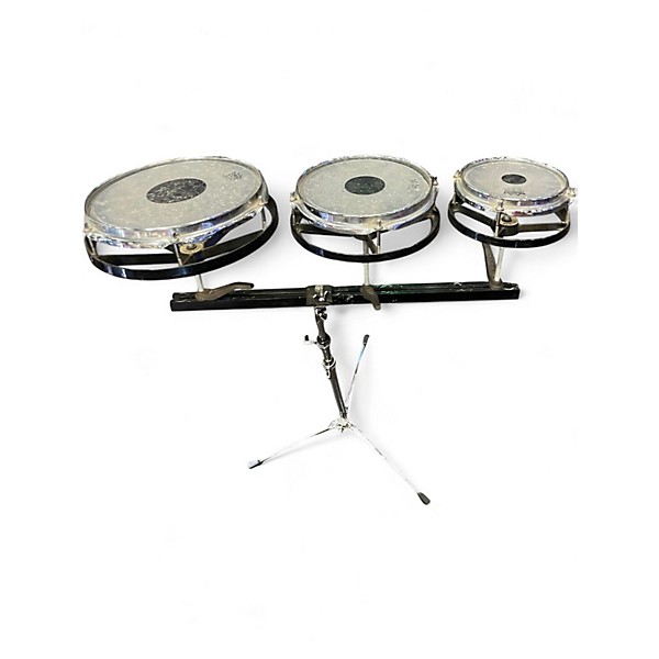 Used Remo 6X10 Rototom Silver Roto Toms