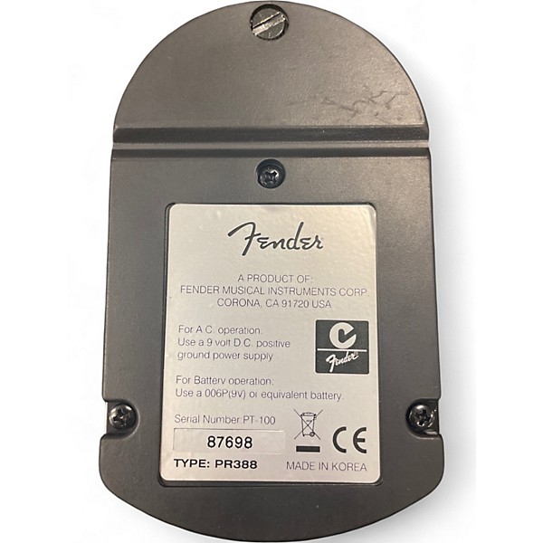 Used Fender pt-100 Tuner Pedal