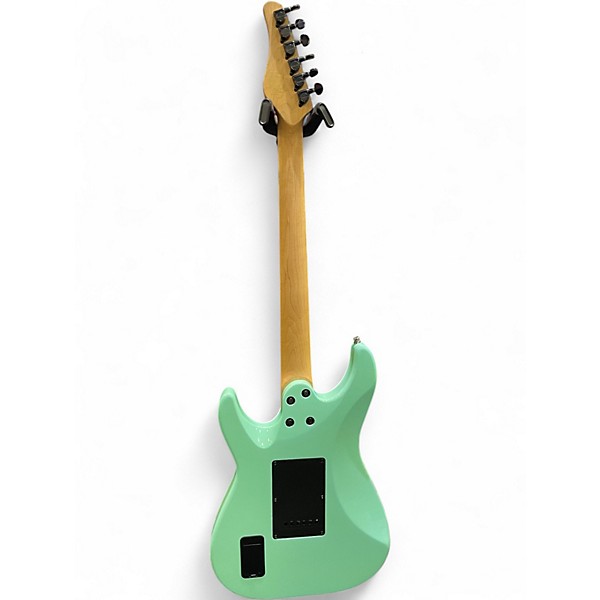 Used 2017 Schecter Guitar Research SUN VALLEY SUPER SHREDDER SEA FOAM GREEN Solid Body Electric Guitar