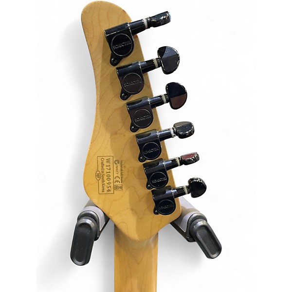 Used 2017 Schecter Guitar Research SUN VALLEY SUPER SHREDDER SEA FOAM GREEN Solid Body Electric Guitar