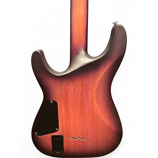 Used Schecter Guitar Research C1 Platinum satin purple Solid Body Electric Guitar