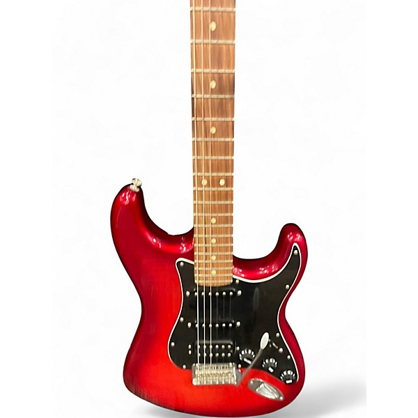 Used Fender Player Stratocaster HSS Candy Red Burst Solid Body Electric Guitar