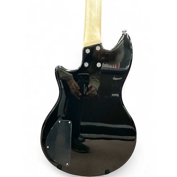 Used Lakland Skyline Hollowbody Black Electric Bass Guitar