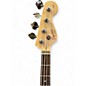 Used Squier Affinity Jazz Bass Inca Silver Electric Bass Guitar