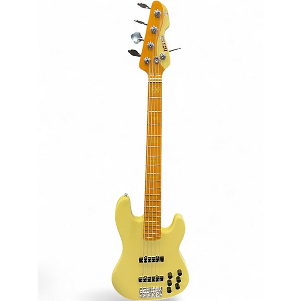 Used Markbass GV5 Cream Electric Bass Guitar
