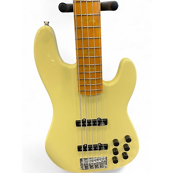 Used Markbass GV5 Cream Electric Bass Guitar