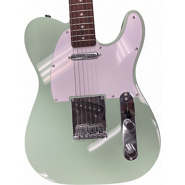 Used 2020s Squier Telecaster Surf Green Solid Body Electric Guitar