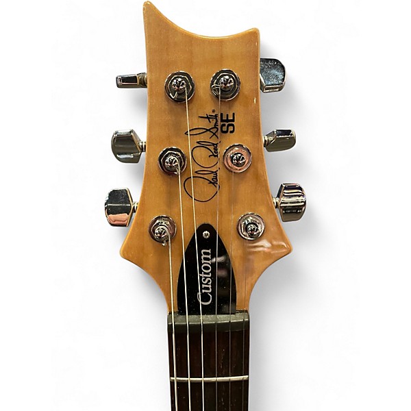 Used PRS SE Custom 24 trans gray Solid Body Electric Guitar