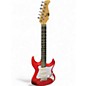 Used AXL ELECTRIC GUITAR Candy Apple Red Solid Body Electric Guitar thumbnail