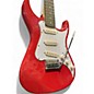 Used AXL ELECTRIC GUITAR Candy Apple Red Solid Body Electric Guitar